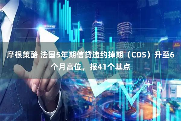 摩根策酪 法国5年期信贷违约掉期（CDS）升至6个月高位，报41个基点