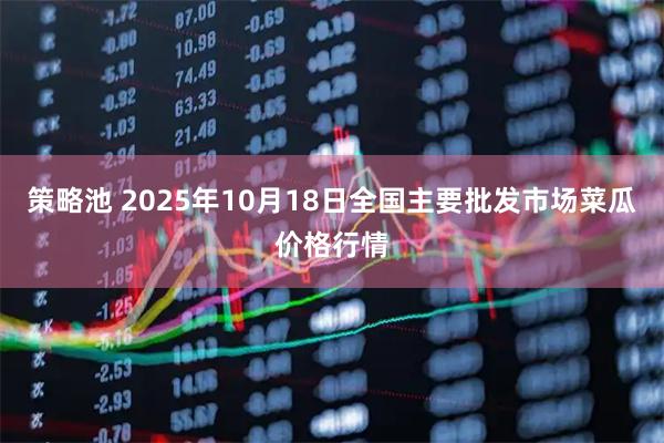 策略池 2025年10月18日全国主要批发市场菜瓜价格行情